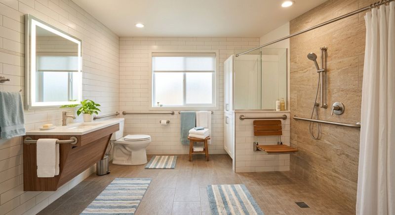 Accessible Bathroom Renovation in Alpharetta, GA
