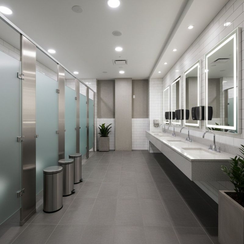 Industrial Bathroom Renovation in Denver, CO