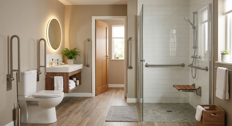 Accessible Bathroom Renovation in Alpharetta, GA