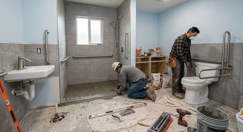 Ada Bathroom Installation in Alpharetta, GA