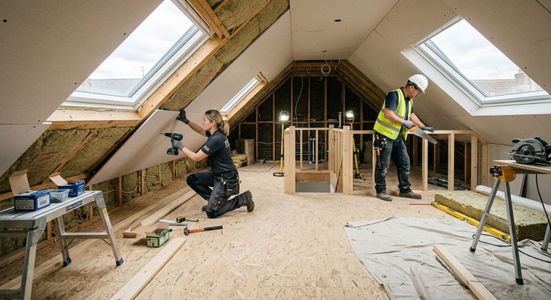 Attic Expansion in Conroe, TX