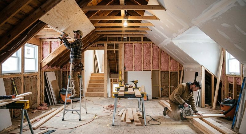 Attic Renovation in Conroe, TX