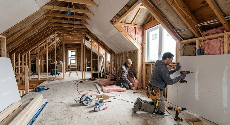 Attic Renovation in Alpharetta, GA