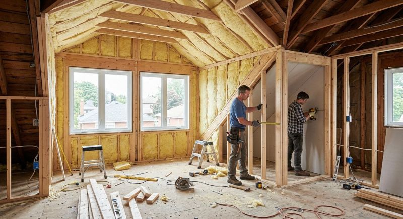 Attic Room Installation in Alpharetta, GA