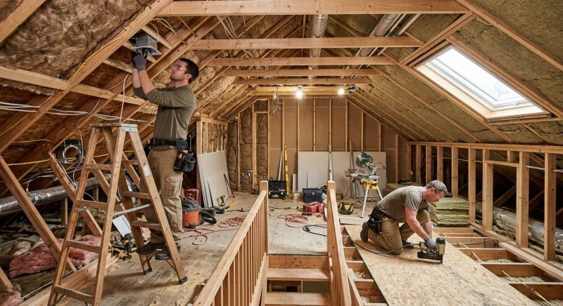 Attic Room Installation in Conroe, TX