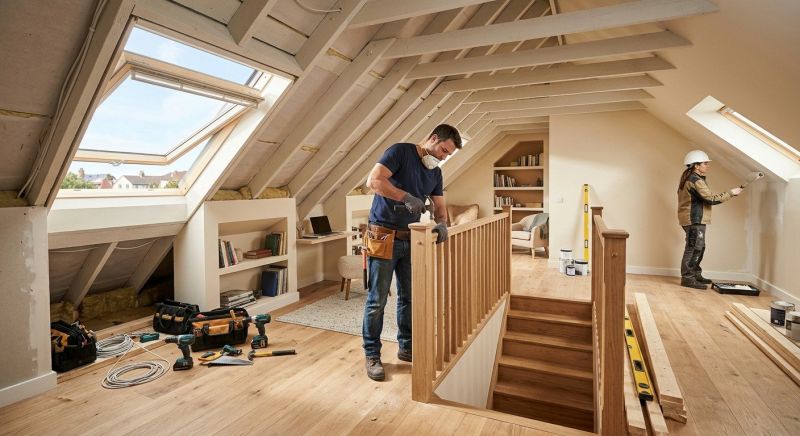 Garage Attic Remodeling in Alpharetta, GA