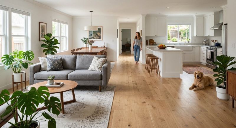 Kitchen Floor Renovation in Conroe, TX