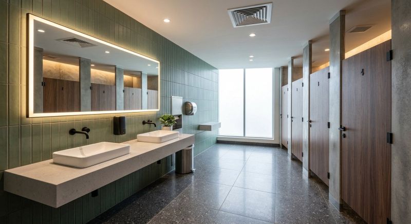 Office Bathroom Renovation in Longmont, CO