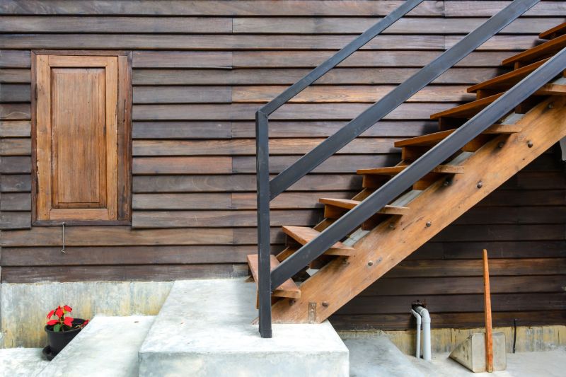Rustic Wooden Stairs